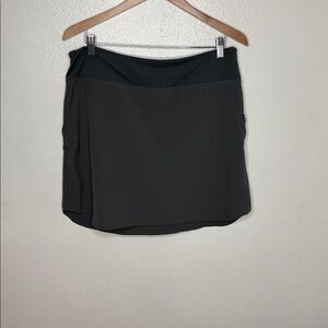 Patagonia Grey Black Skort Women Size L
